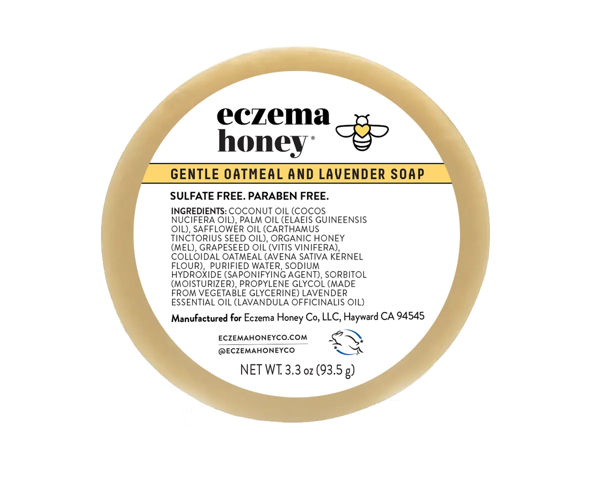 Eczema Honey Gentle Oatmeal and Lavender Soap