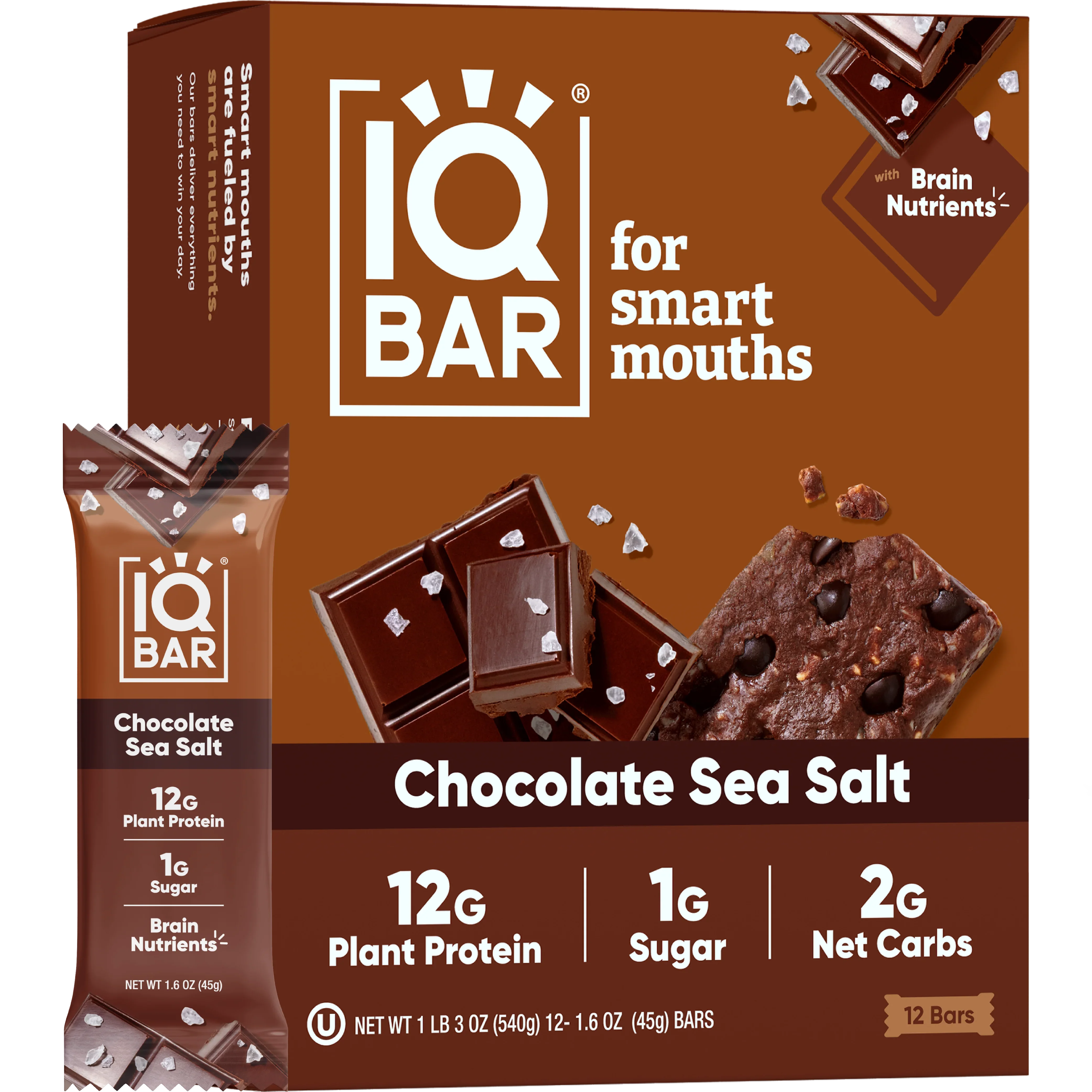 Chocolate Sea Salt (12 Bars)