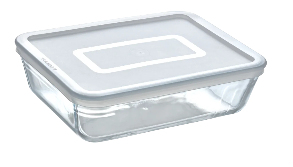 Cook &amp; Freeze - Rectangular glass dish with special freezer lid