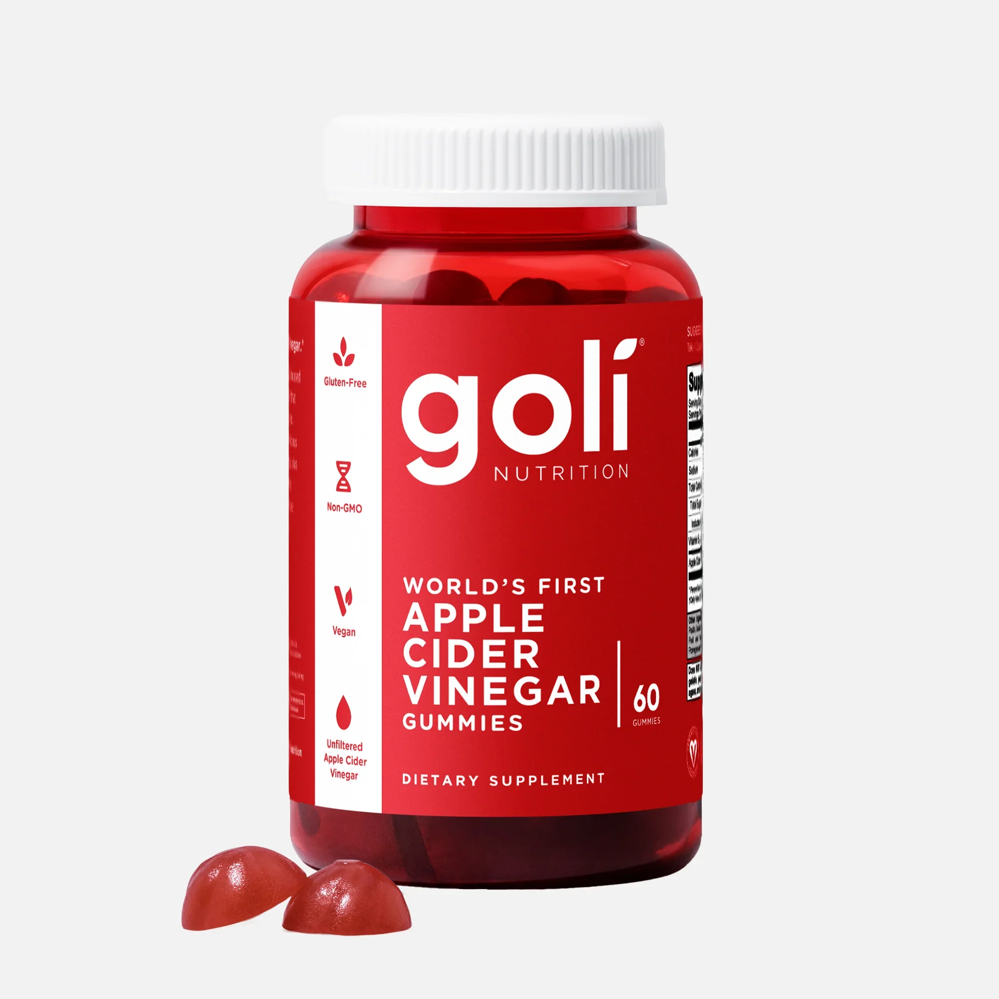 1 Bottle of Apple Cider Vinegar Gummies