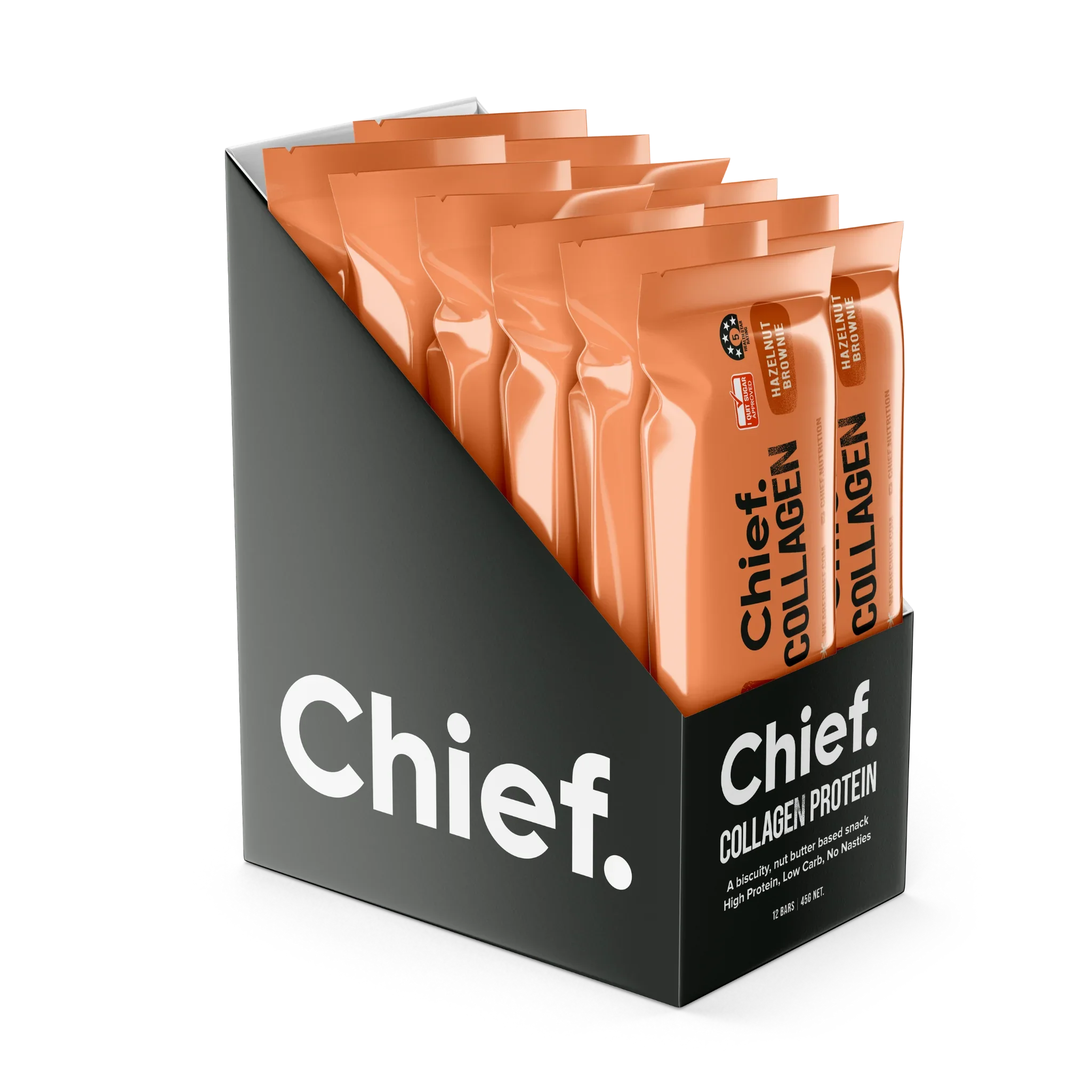 Collagen Protein Bar - Hazelnut Brownie