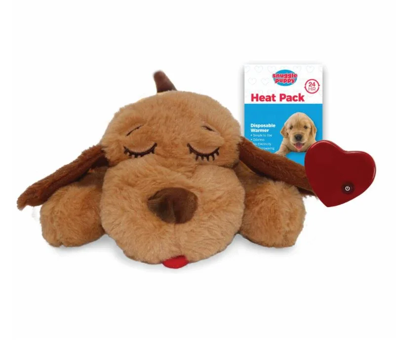 Snuggle Puppy ™ Dog Toy With Heart Beat and Heat Pad