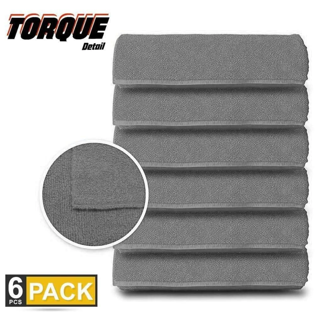 Microfiber Towels - Designed for Professional Detailing - 16" Square Super Soft Terry Towel