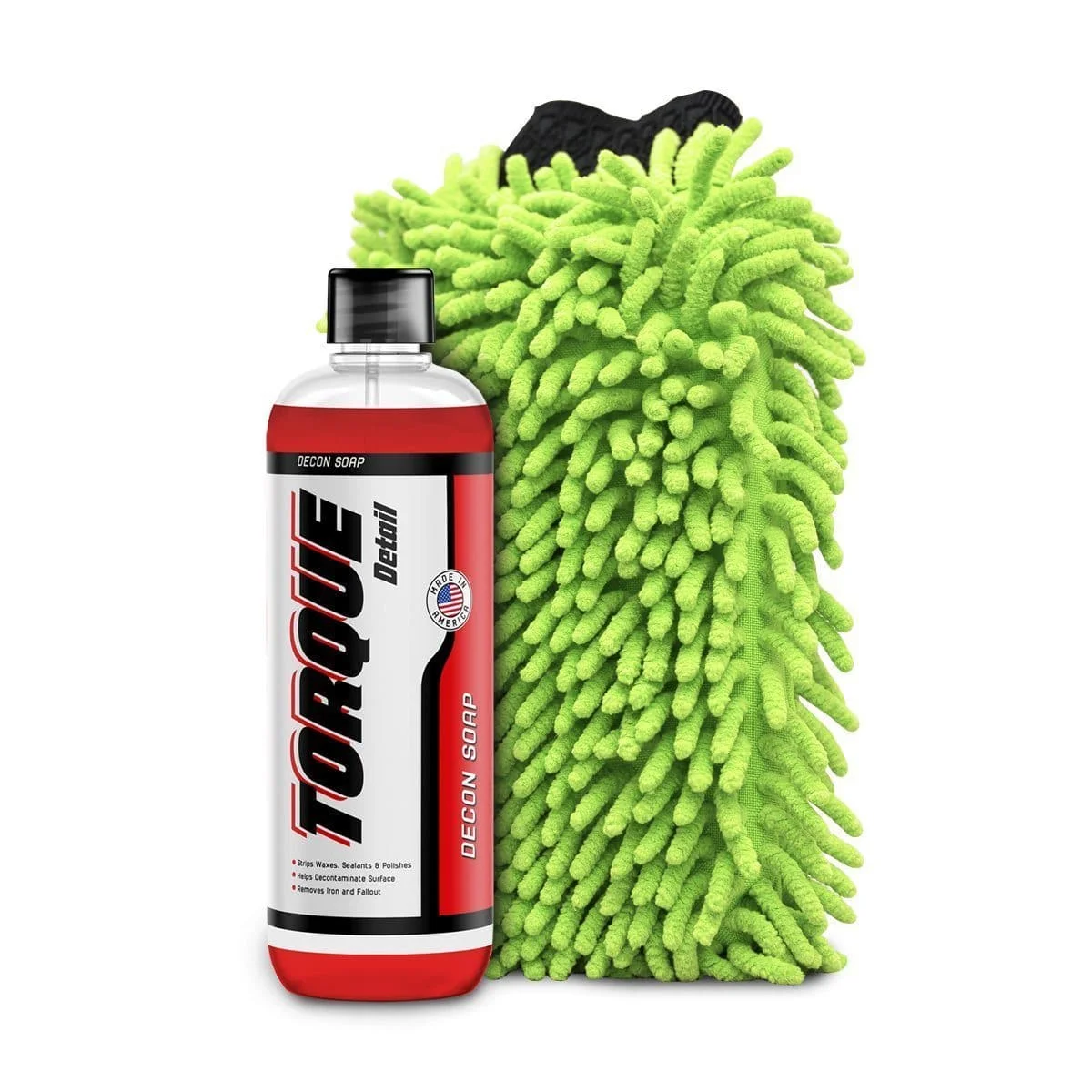 Decon Wash Pack (Decontamination Soap 8oz + Wash Mitt)