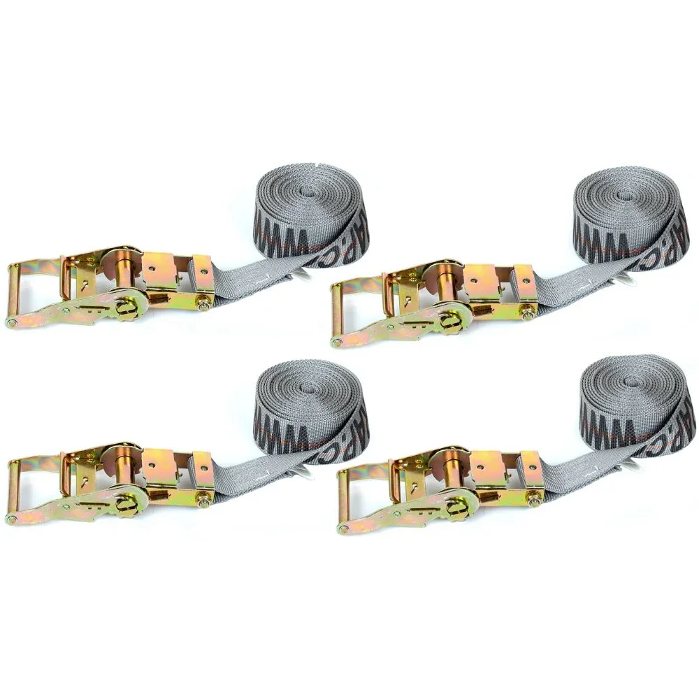 2" Tank Strap 4 Pack - Grey