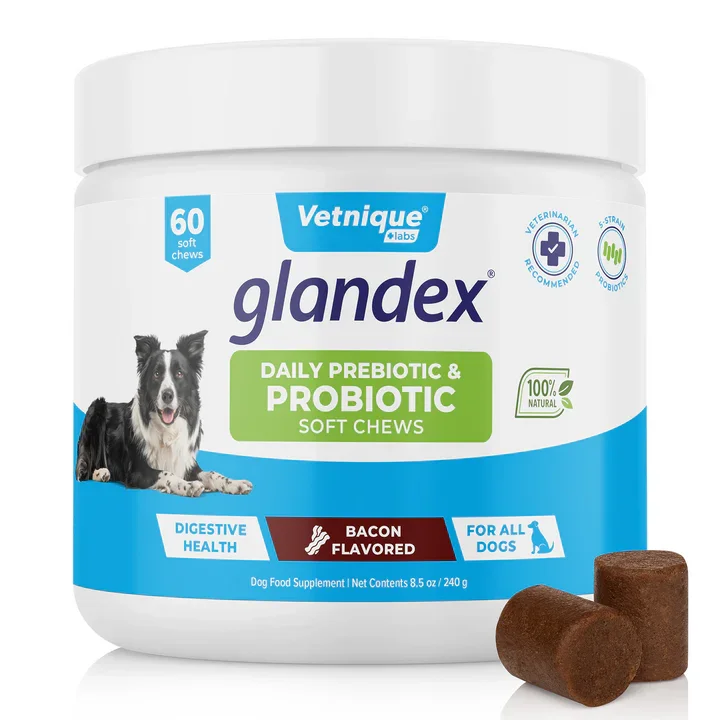 Glandex® Daily Prebiotic & Probiotic Soft Chews & Powder