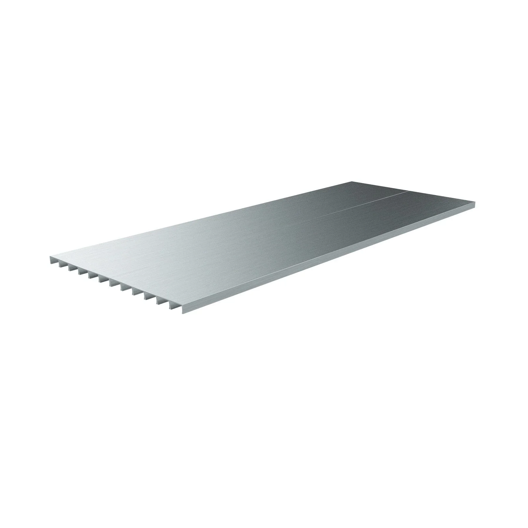 12" Deep Aluminum Shelves