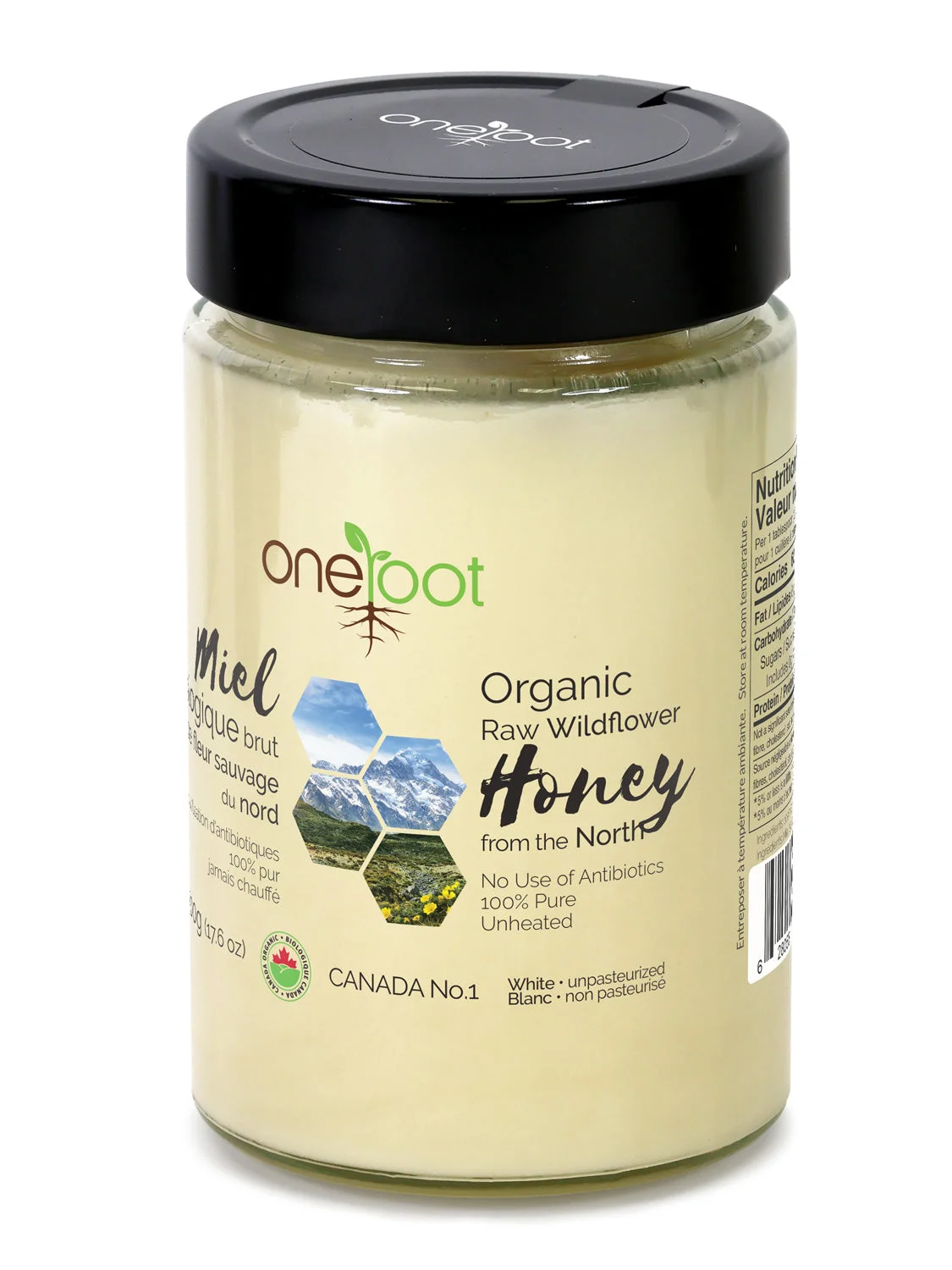Organic Raw Wildflower Honey - 500g