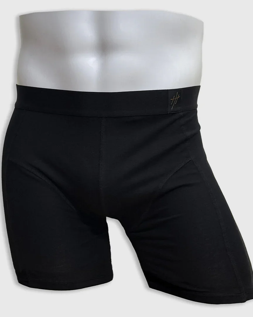 Owen Comfort Fit Boxer Briefs - Black