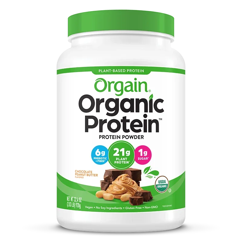 Organic Protein™ Plant Based Protein Powder - Chocolate Peanut Butter
