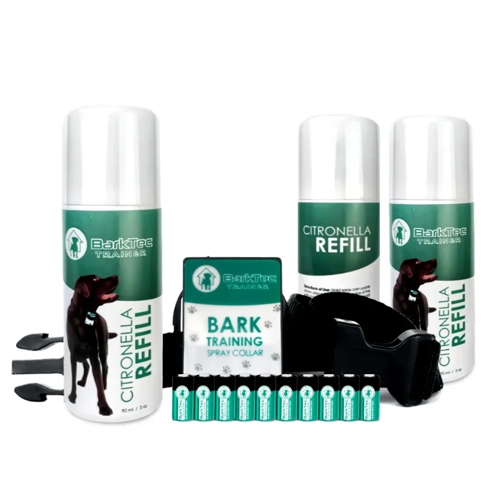 Barktec BT-100 Ultimate Bark Control Kit - Citronella Spray Collar