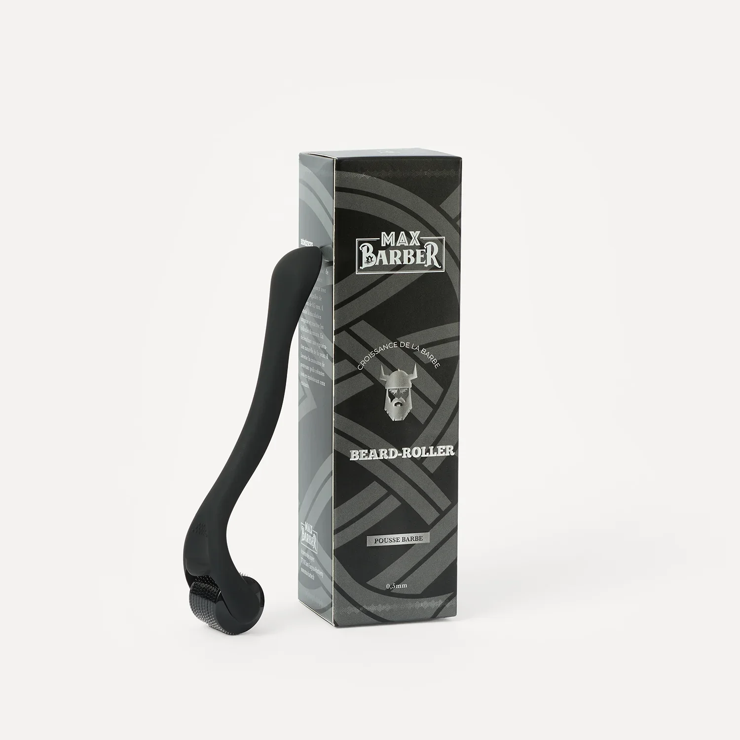 Dermaroller Barbe Beard-Roller Stimulation Naturelle de la Pousse