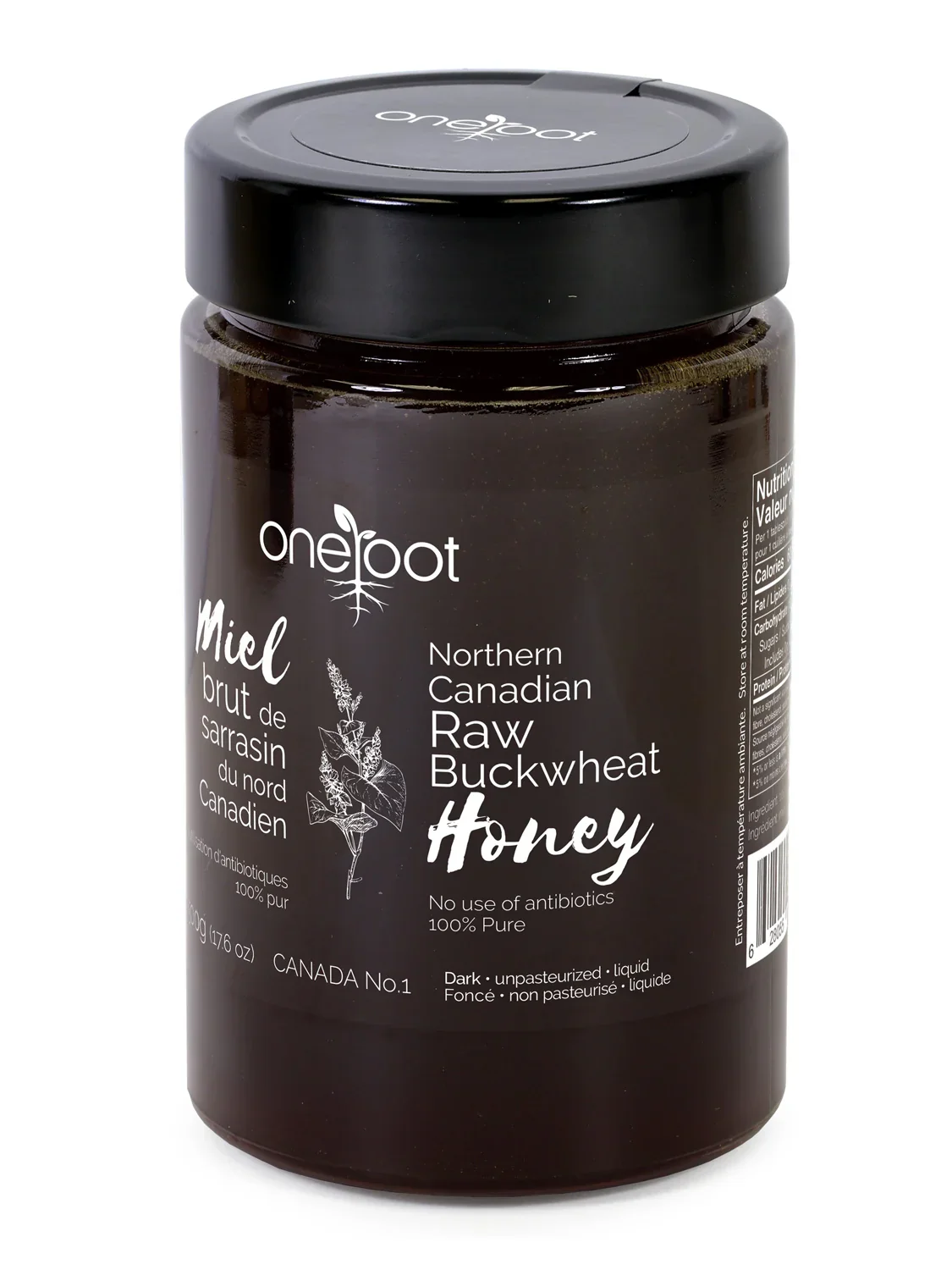 Natural Raw Buckwheat Honey - 500g