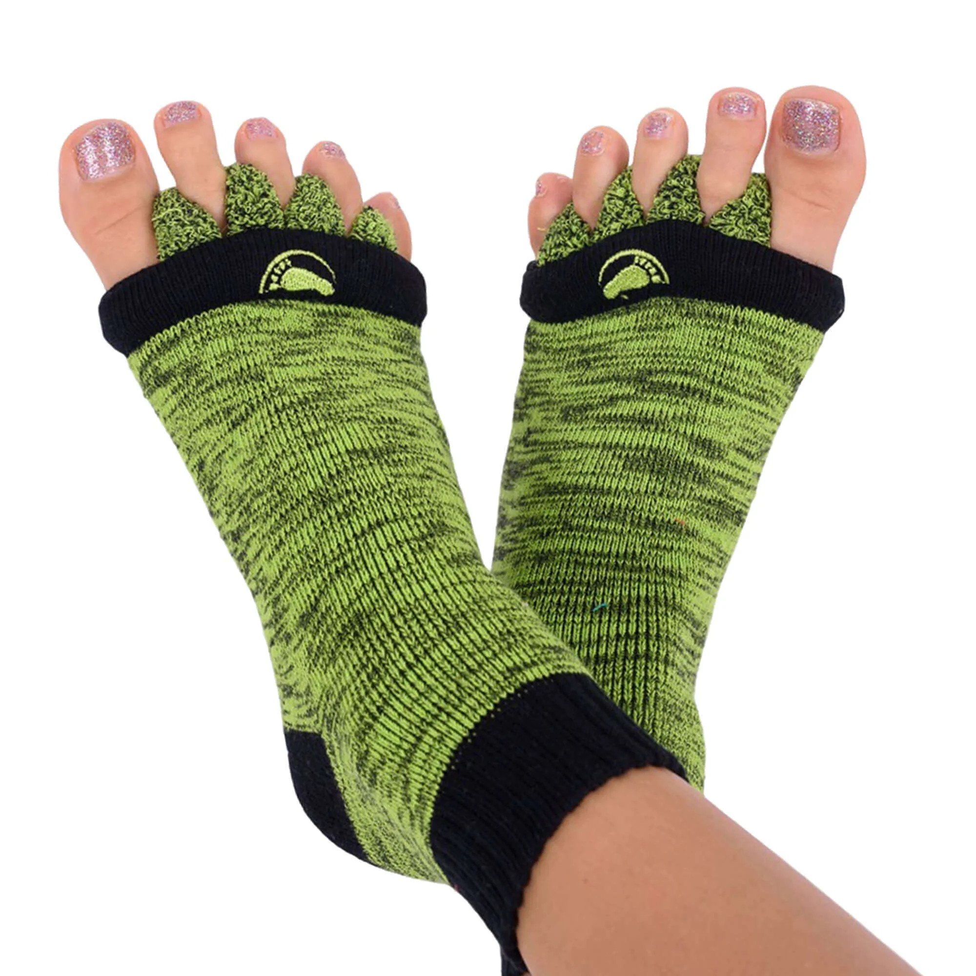 Green Foot Alignment Socks