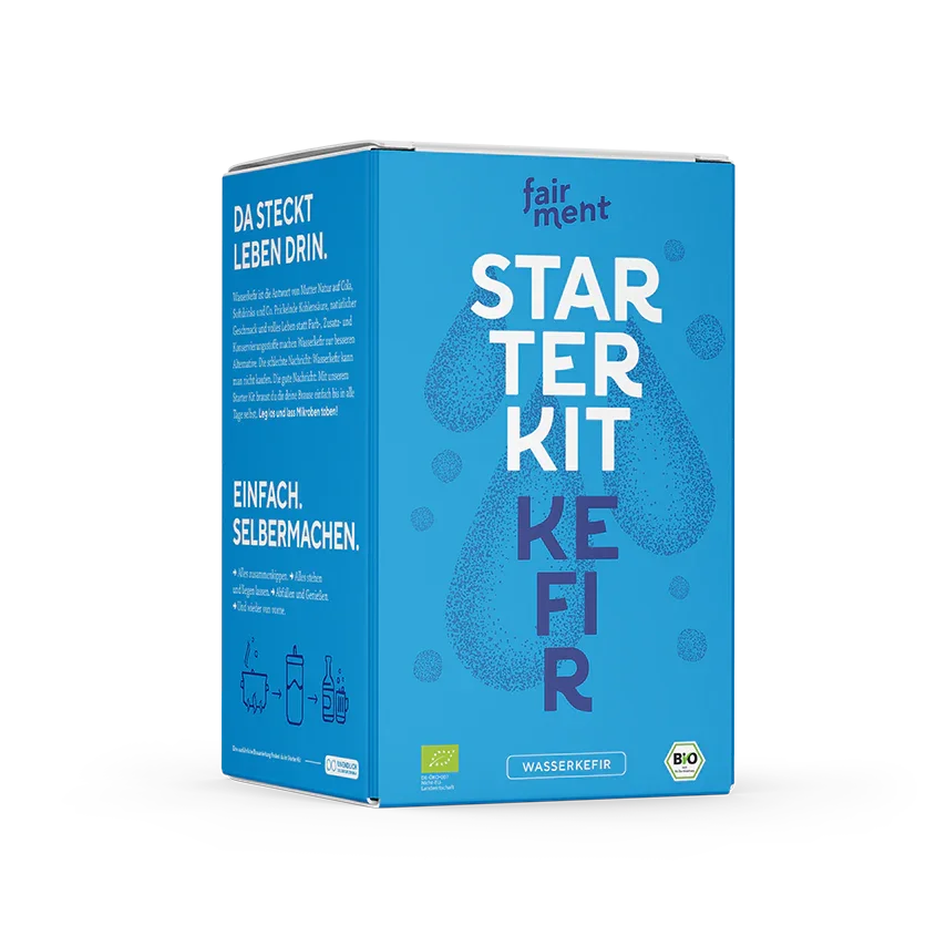Wasserkefir Starter Kit - Bio Wasserkefir selber machen