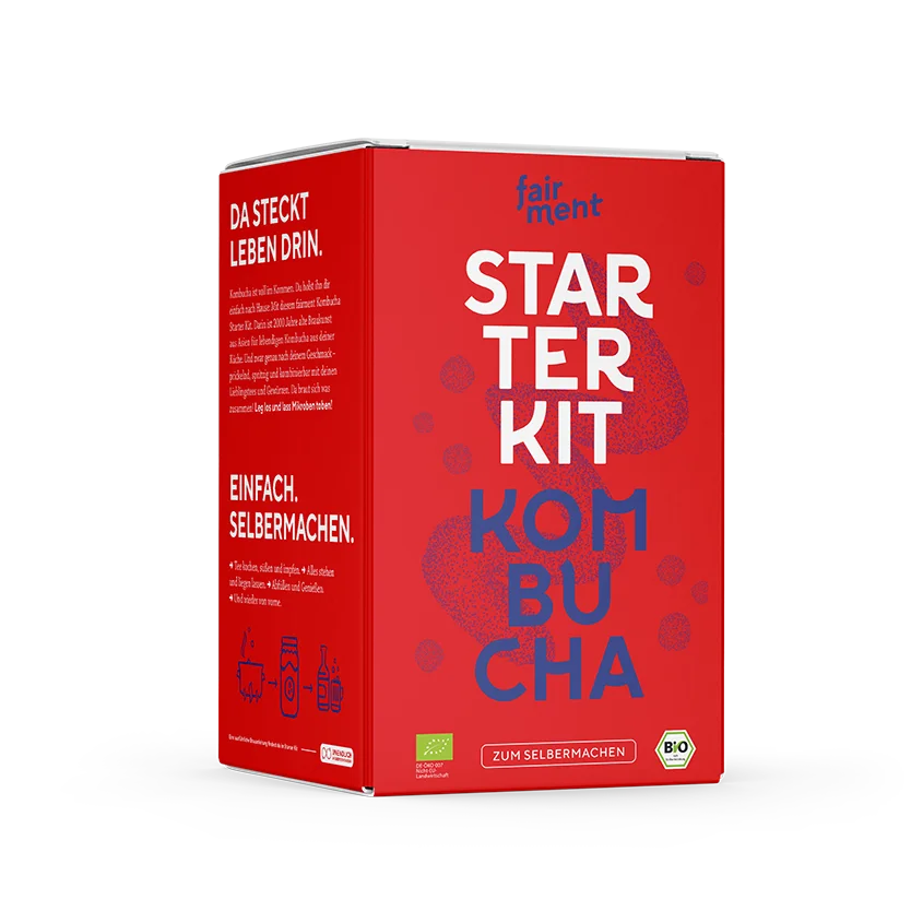 Kombucha Starter Kit - Bio Kombucha selber machen