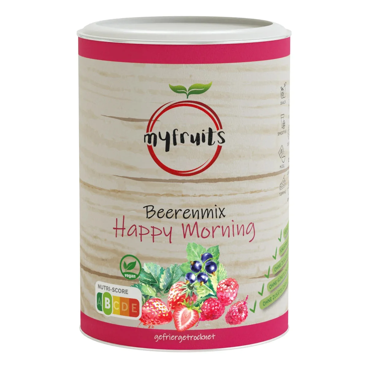 Gefriergetrockneter Beeren-Mix - Happy Morning
