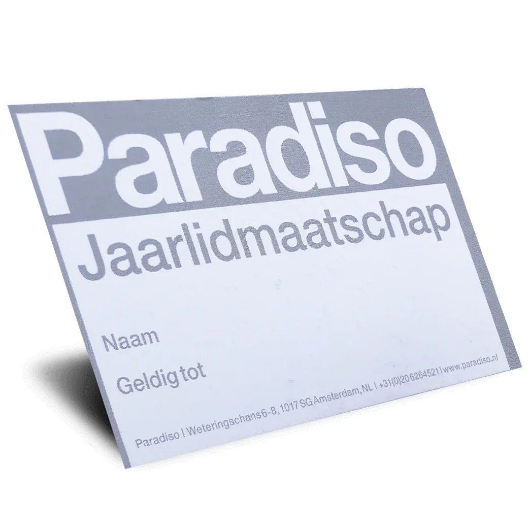 Jaarlidmaatschap