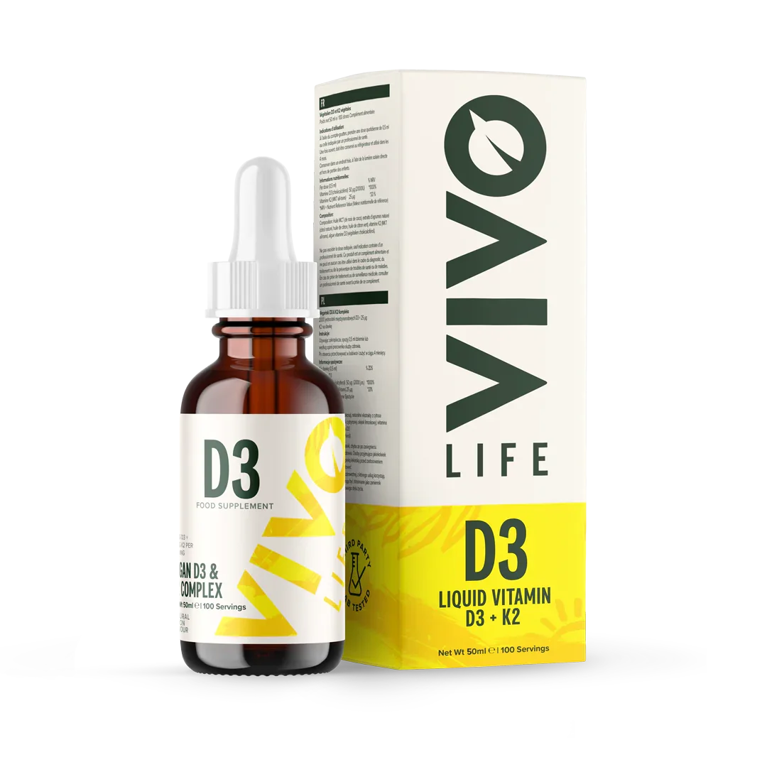 Liquid Vitamin D3 & K2
