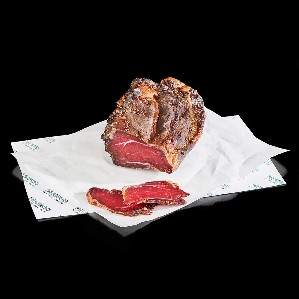 Noix de jambon fumée & séchée de Sanglier sauvage (Pièce à trancher)