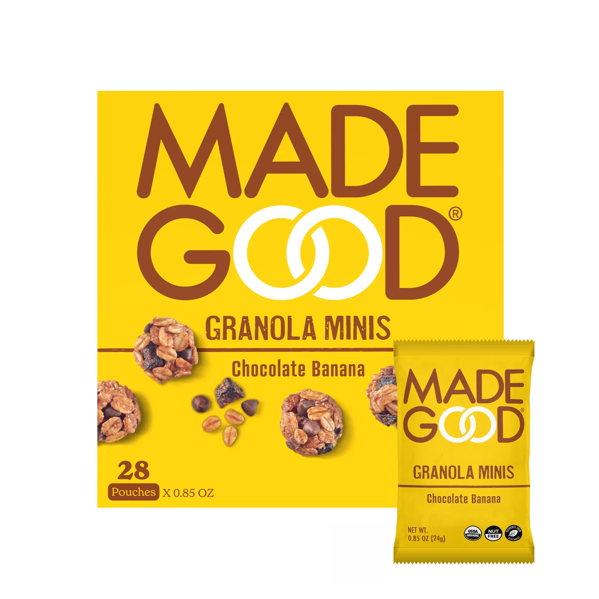 Chocolate Banana Granola Bites