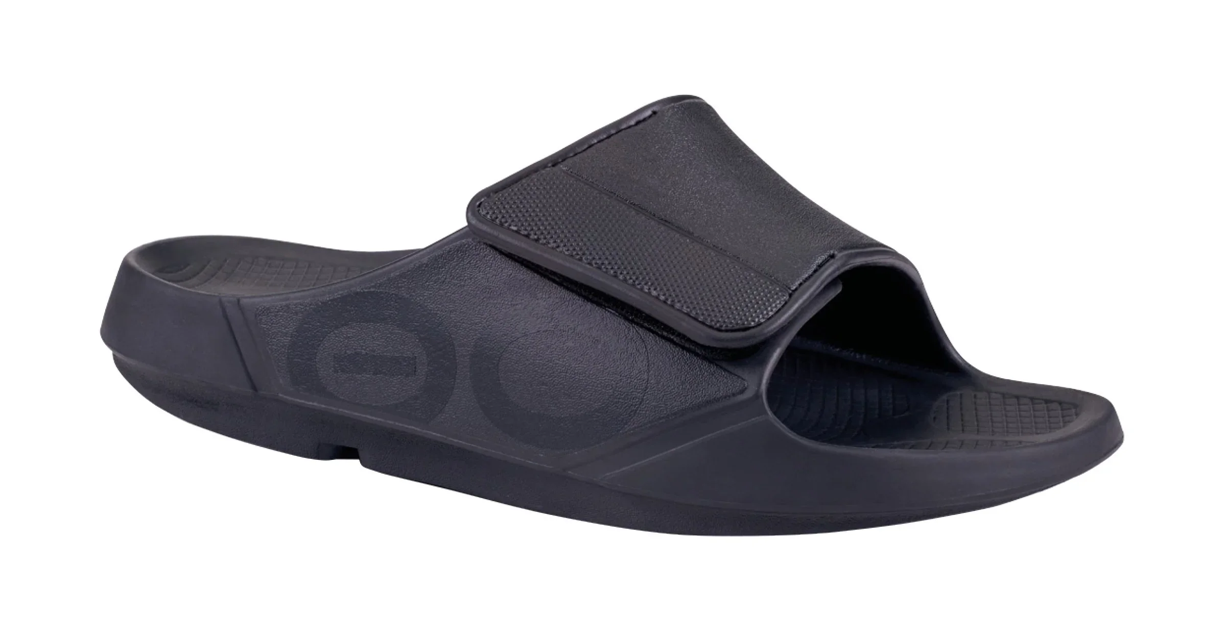Men's OOahh Sport Flex Slide Sandal - Matt Black
