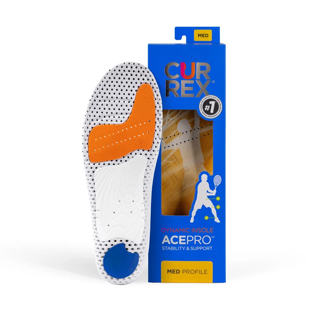 CURREX® ACEPRO™ | Dynamische Einlegesohlen für Padel und Tennisschuhe