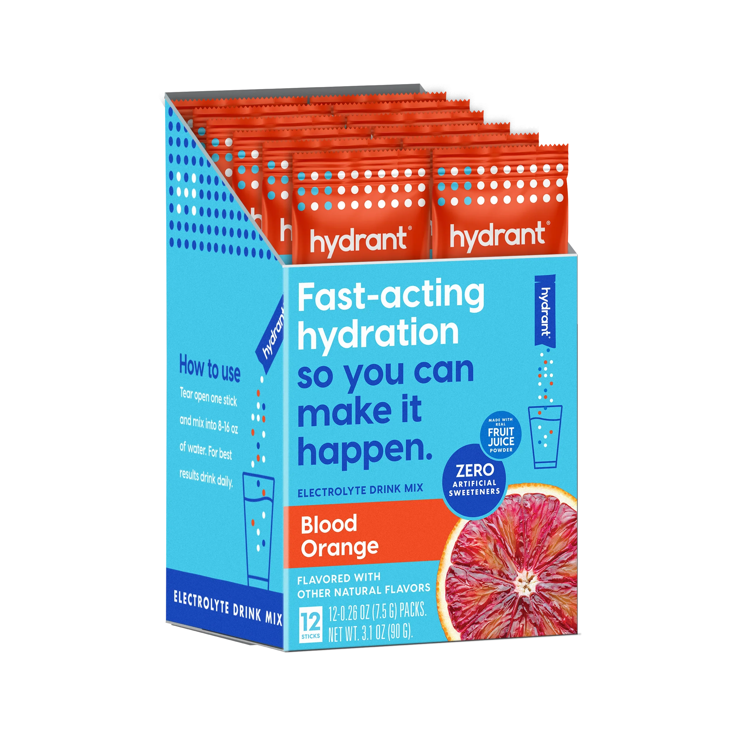 12-Pack Caddie Rapid Hydration Mix