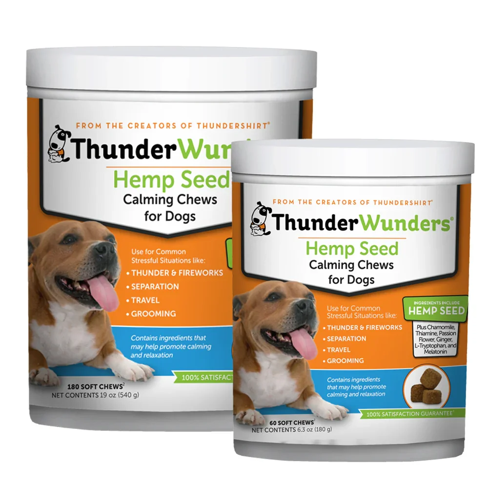 ThunderBites® for Dogs - Hemp Calming Chews