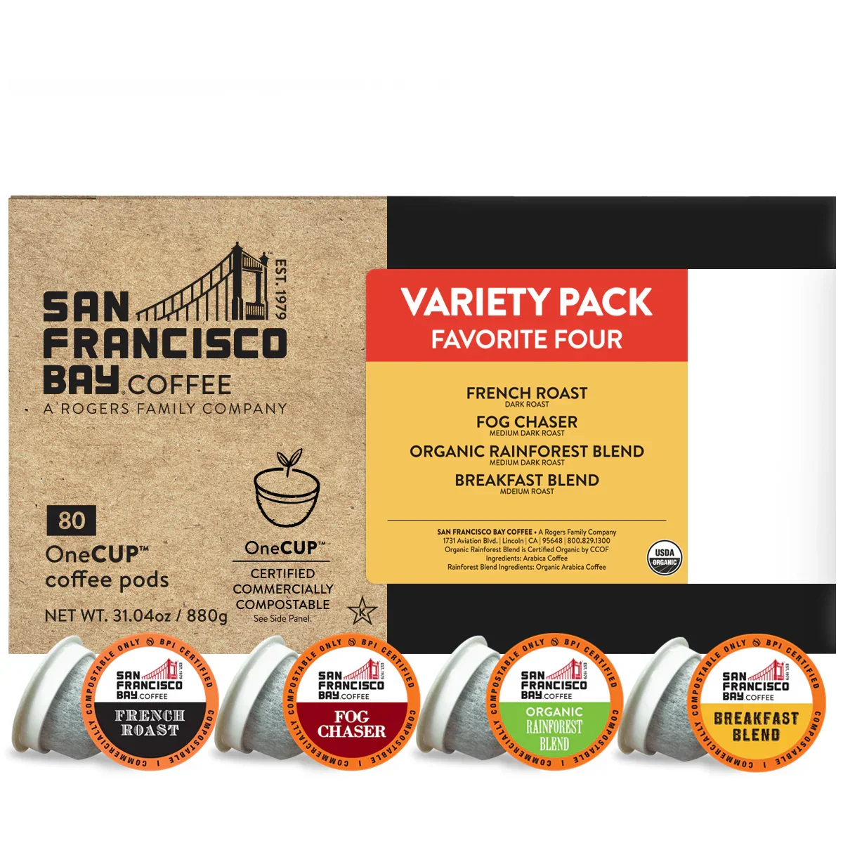 Favorite Four Variety Pack OneCUP™ Coffee Pods