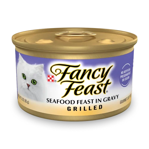 Grilled Seafood Feast In Gravy