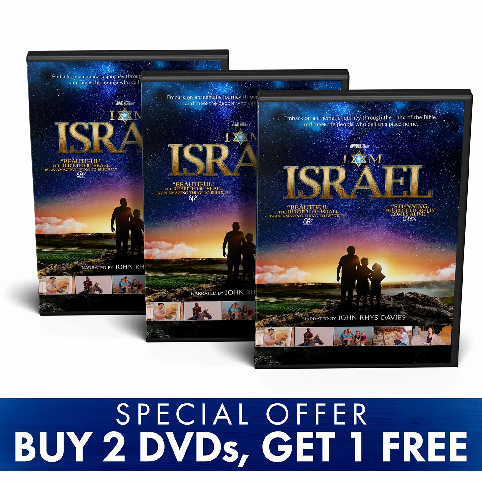 I AM ISRAEL 3-Pack Special Offer! Buy 2, Get 1 FREE
