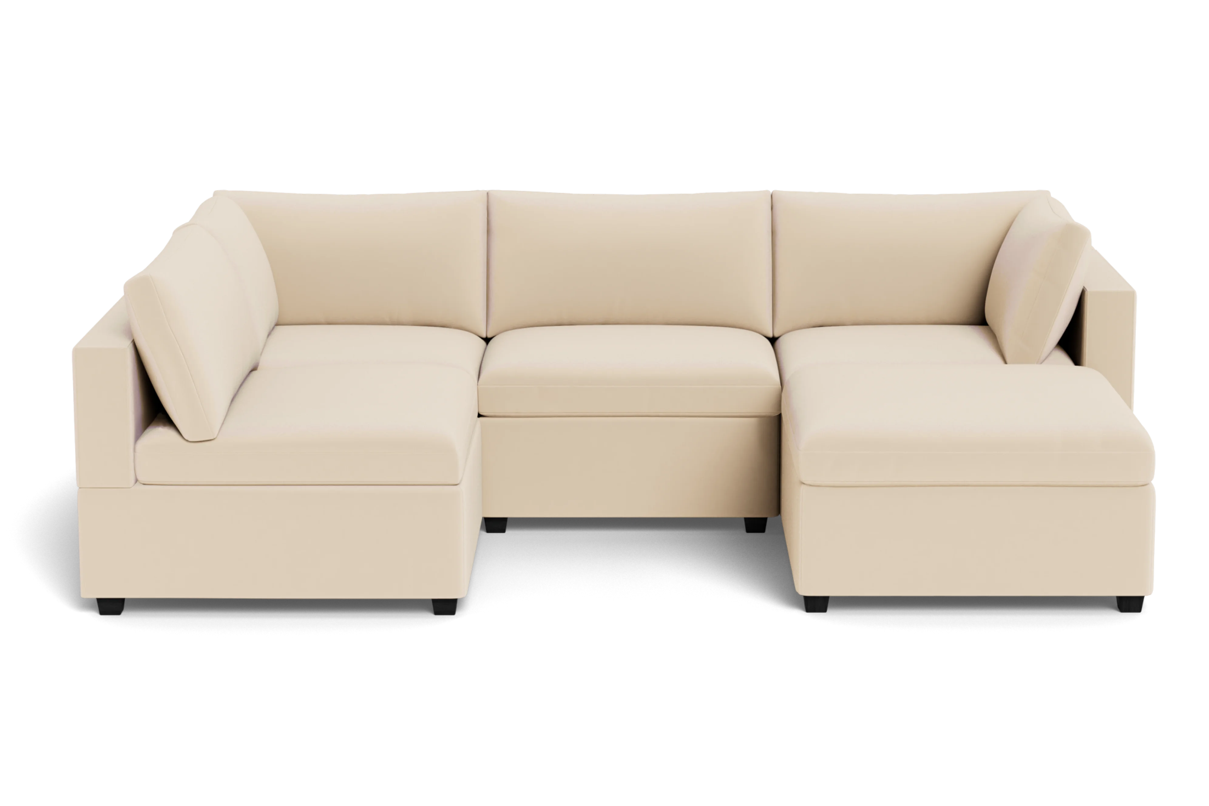Kova Box Cushion L-Shape + Ottoman