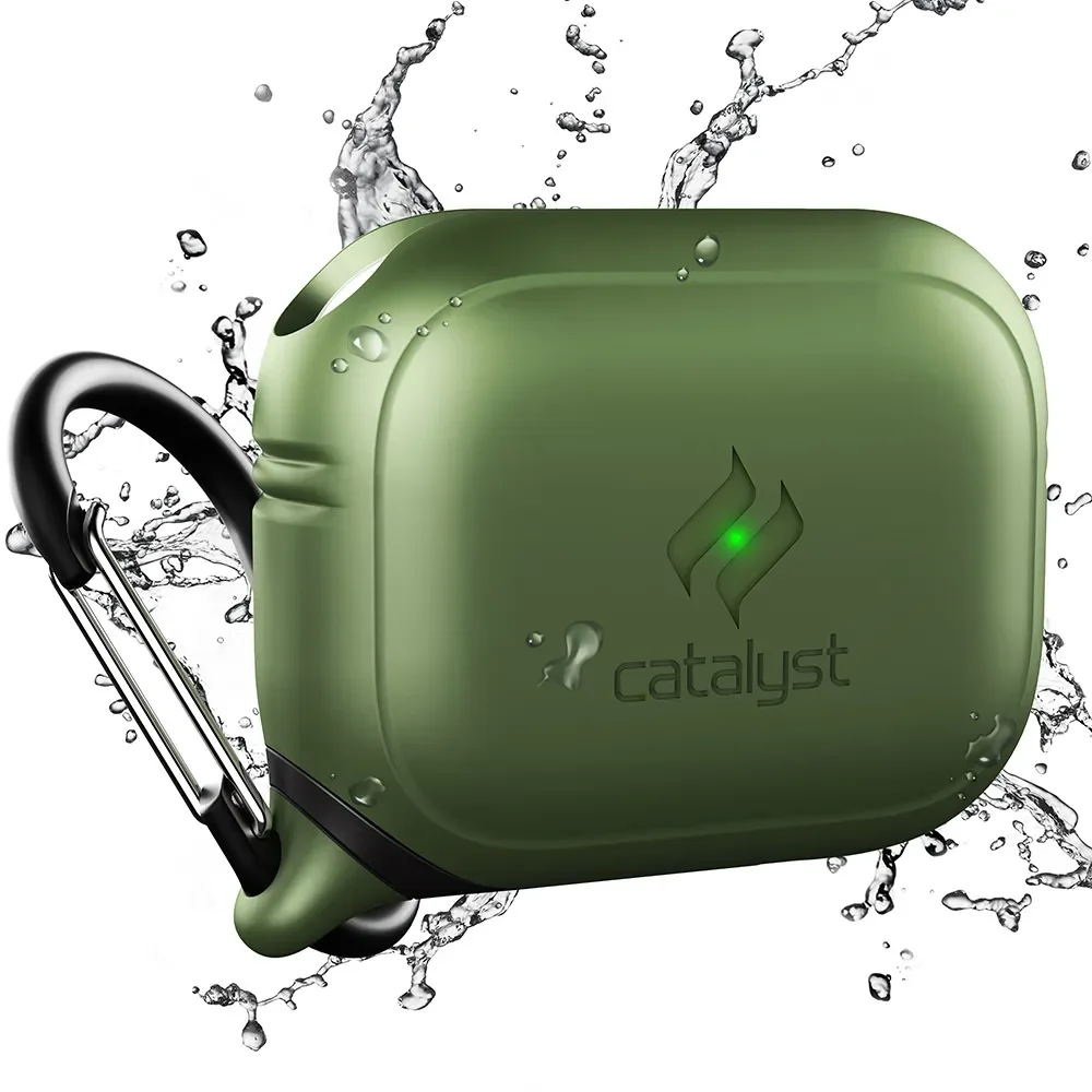 AirPods Pro (Gen 3/2/1) - Waterproof Case + Carabiner
