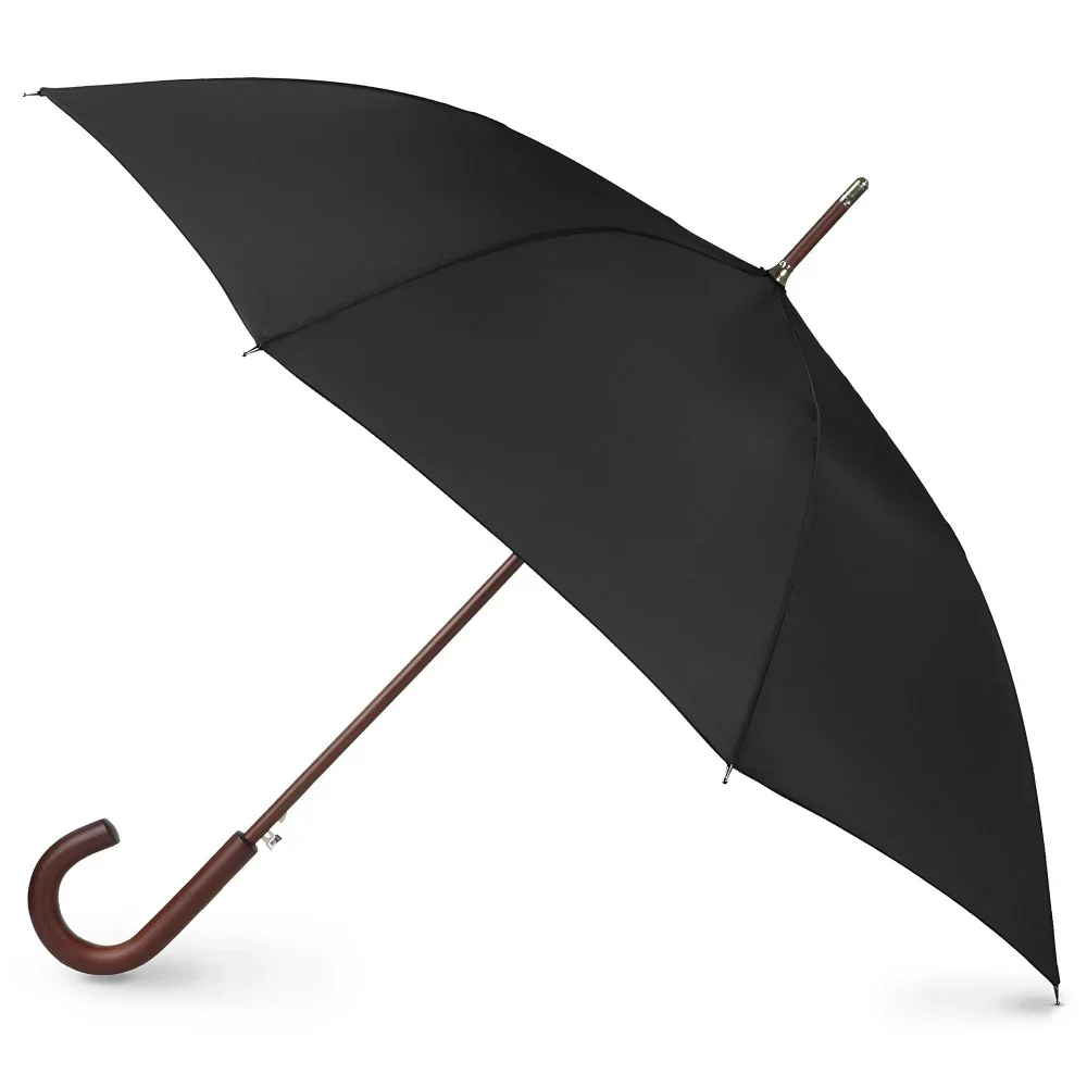Classic Solid Wood Stick Umbrella