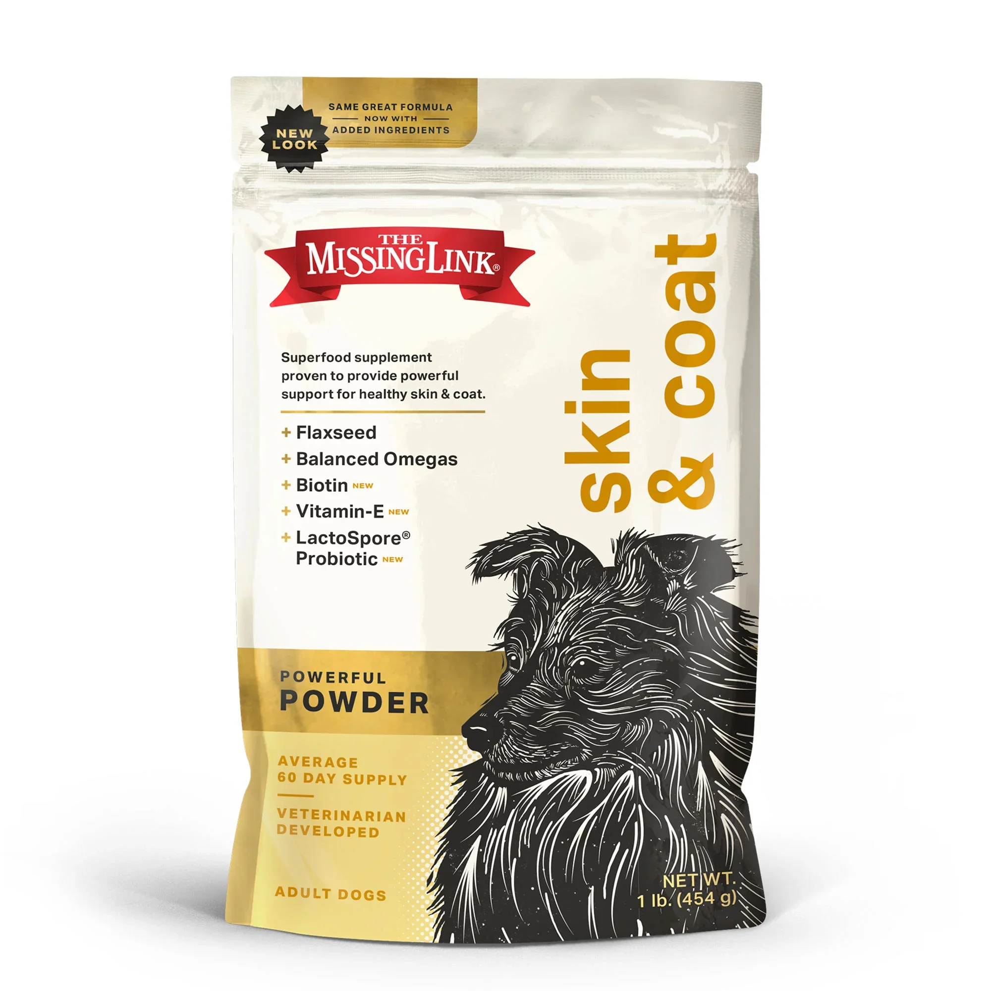 Skin & Coat Supplement Powder For Dogs