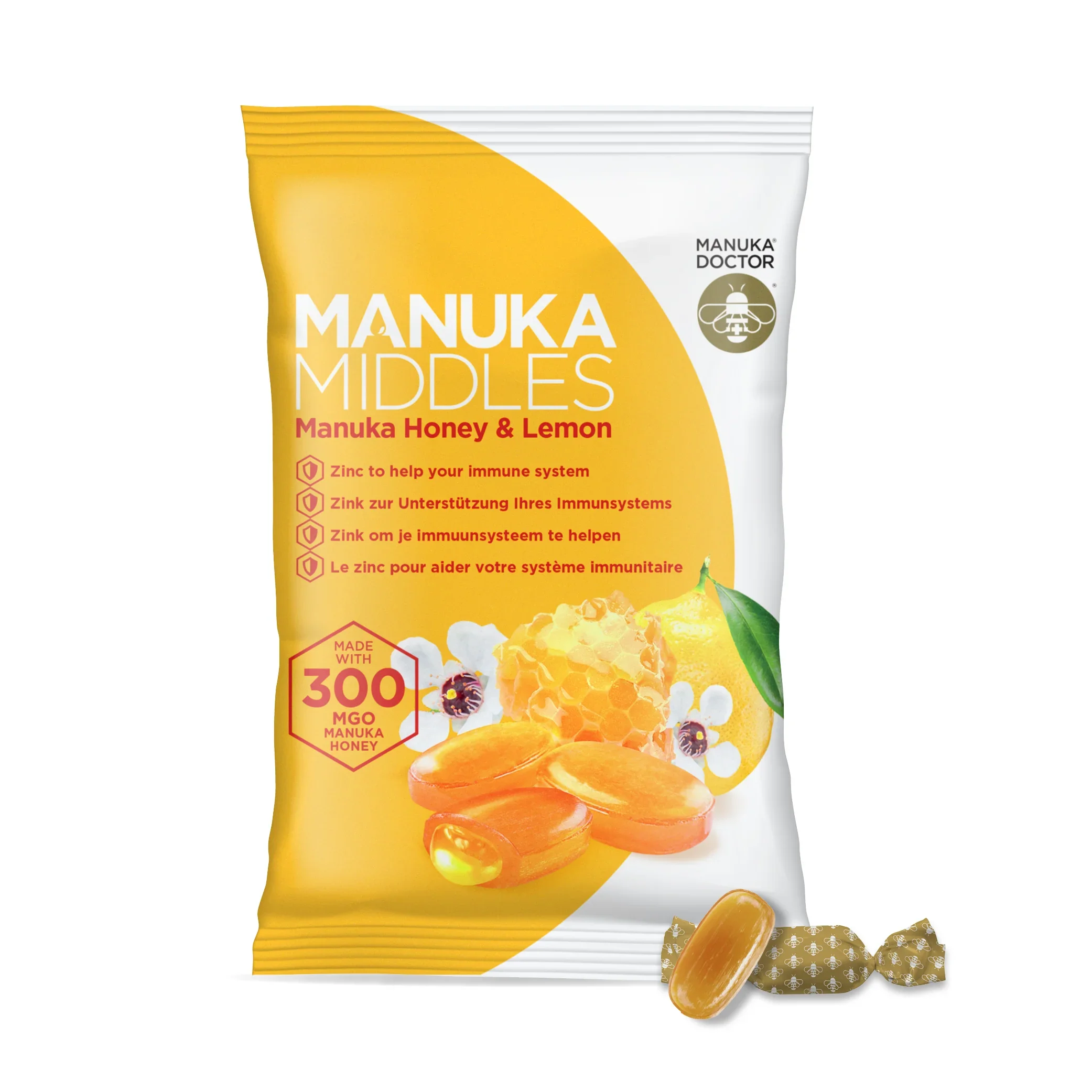 Manuka Middles - Manuka Honey & Lemon