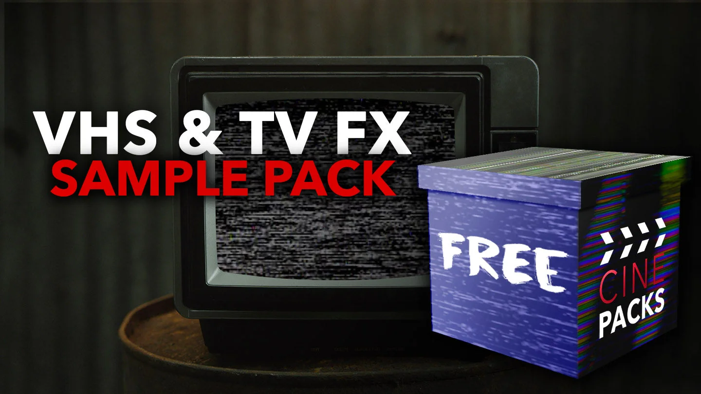 FREE VHS & TV FX Sample Pack