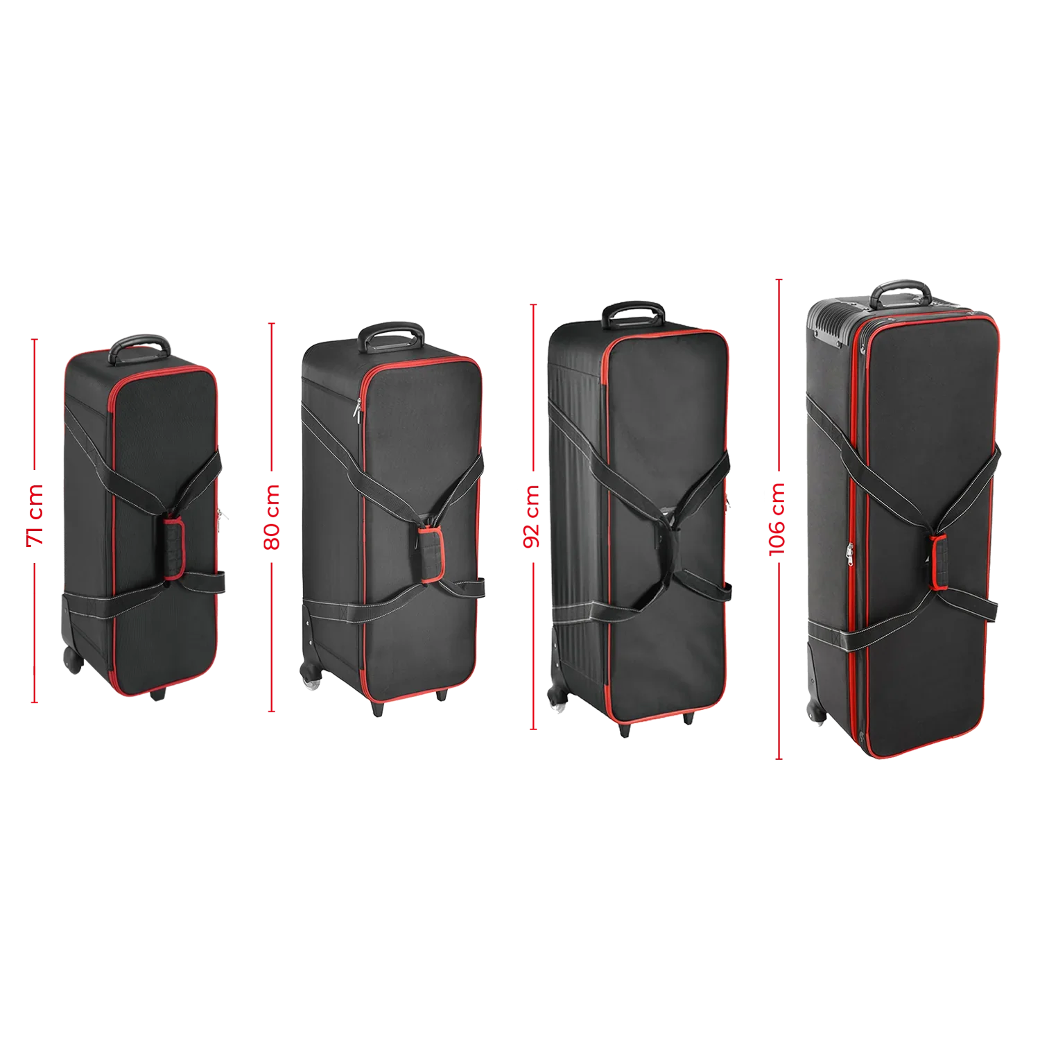 Rollkoffer | für Studioausrüstung | verschiedene Größen