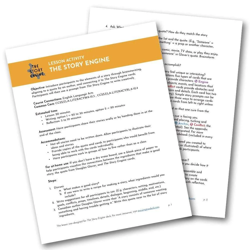 PDF Story Engine Lesson Plans