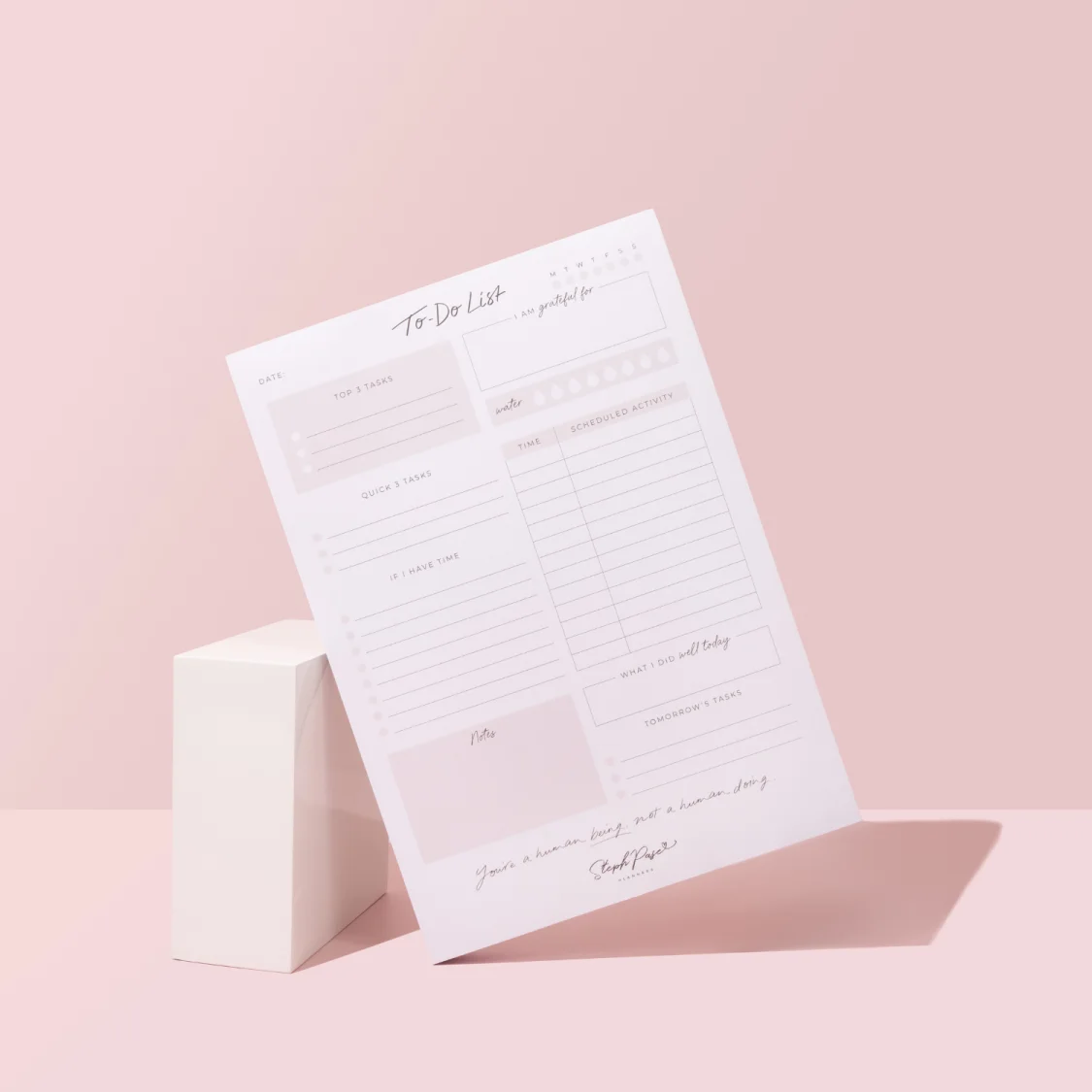 To-Do List Daily Planner Notepad