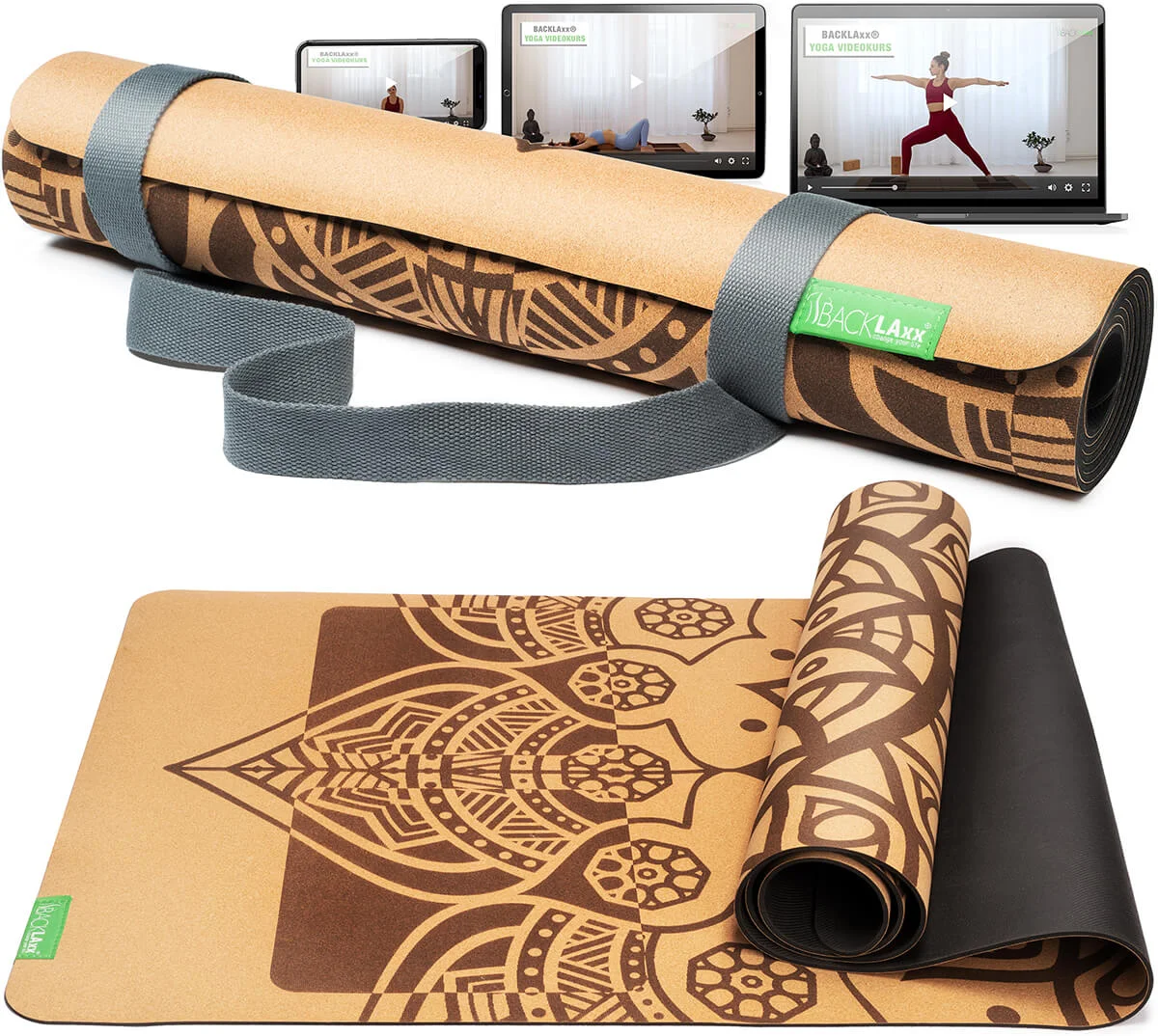 Yogamatte (inkl. gratis Videokurs)