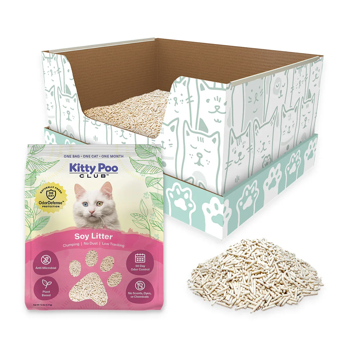 Standard Disposable Litter Box (Soy)