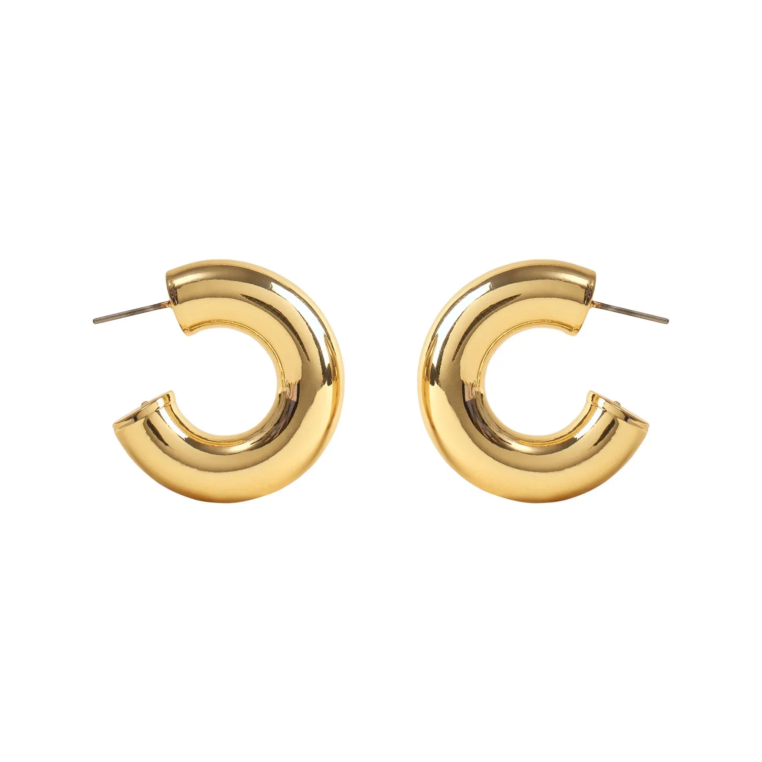 Emma Gold Hoop Earrings
