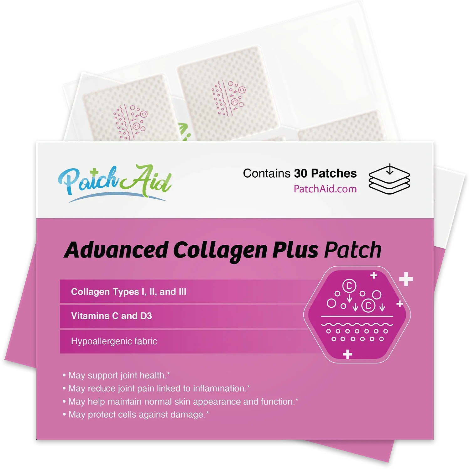 Advanced Collagen Plus Vitamin Patch