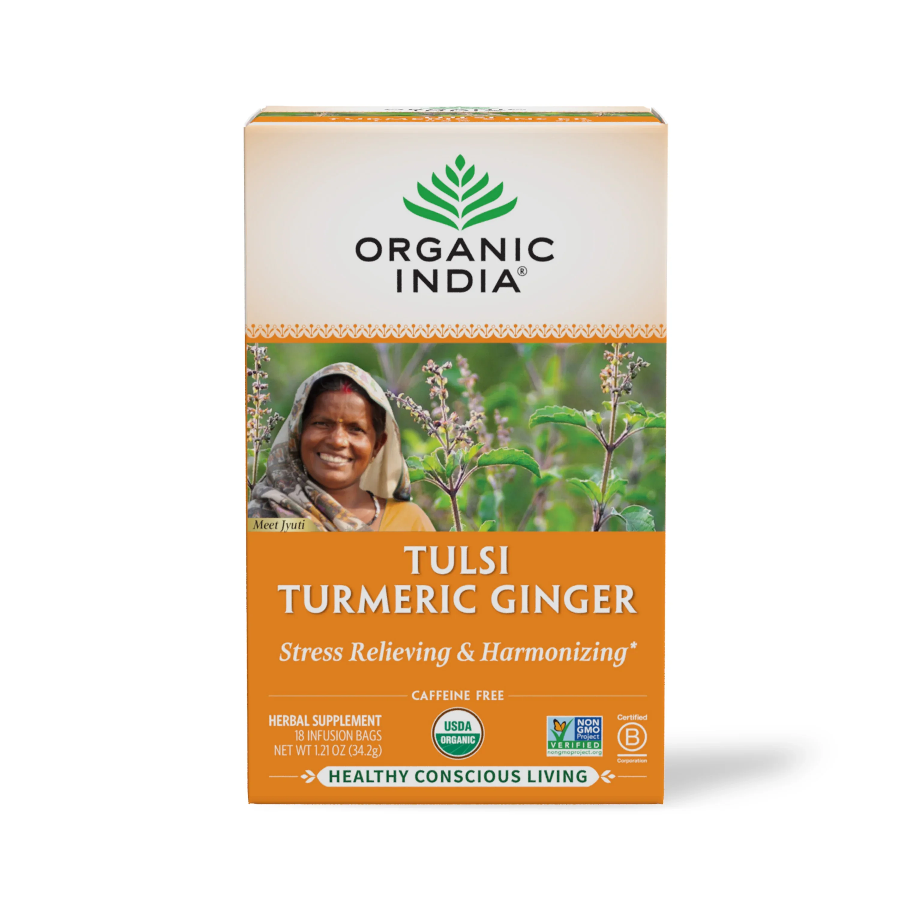 Tulsi Turmeric Ginger Tea