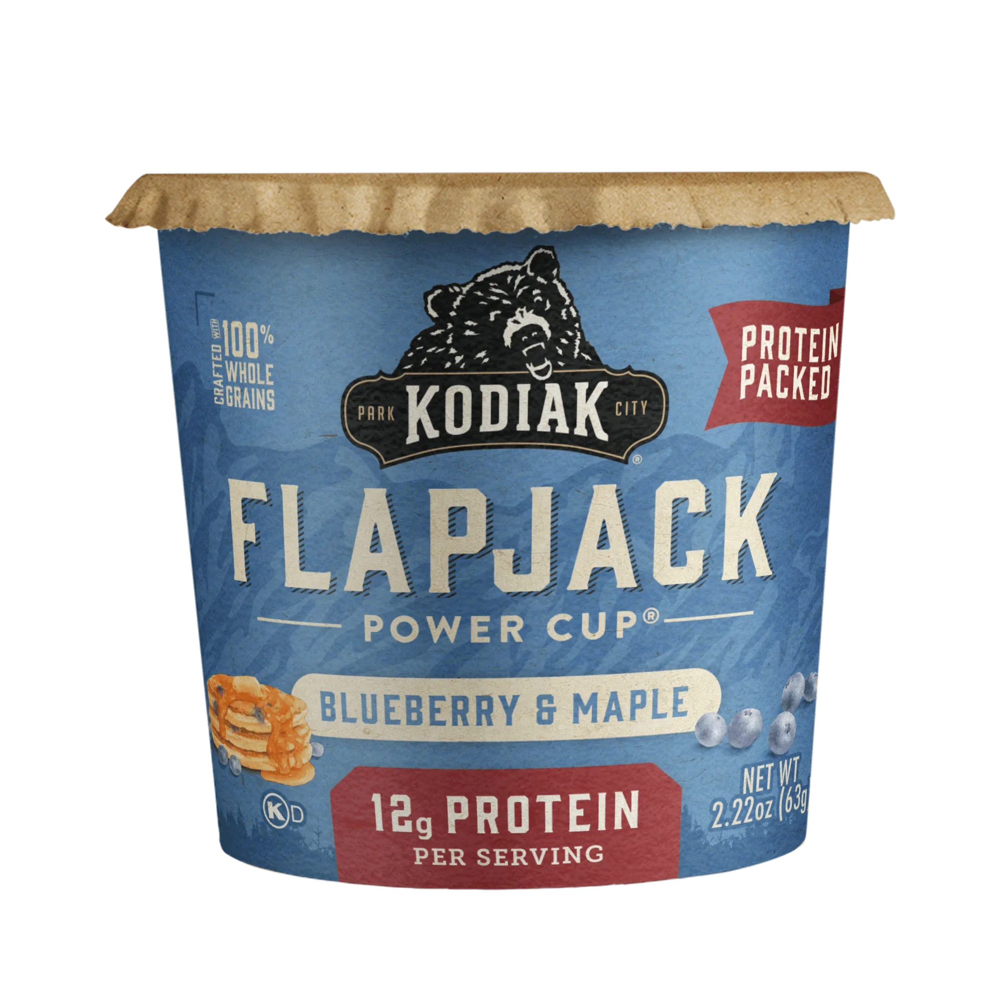 Blueberry & Maple Flapjack Cup