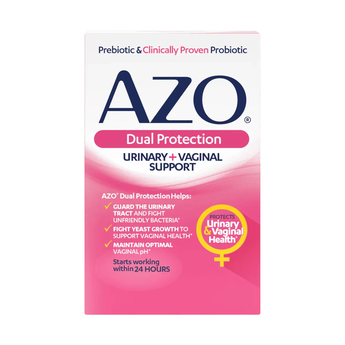 AZO® Dual Protection Urinary + Vaginal Support Capsules