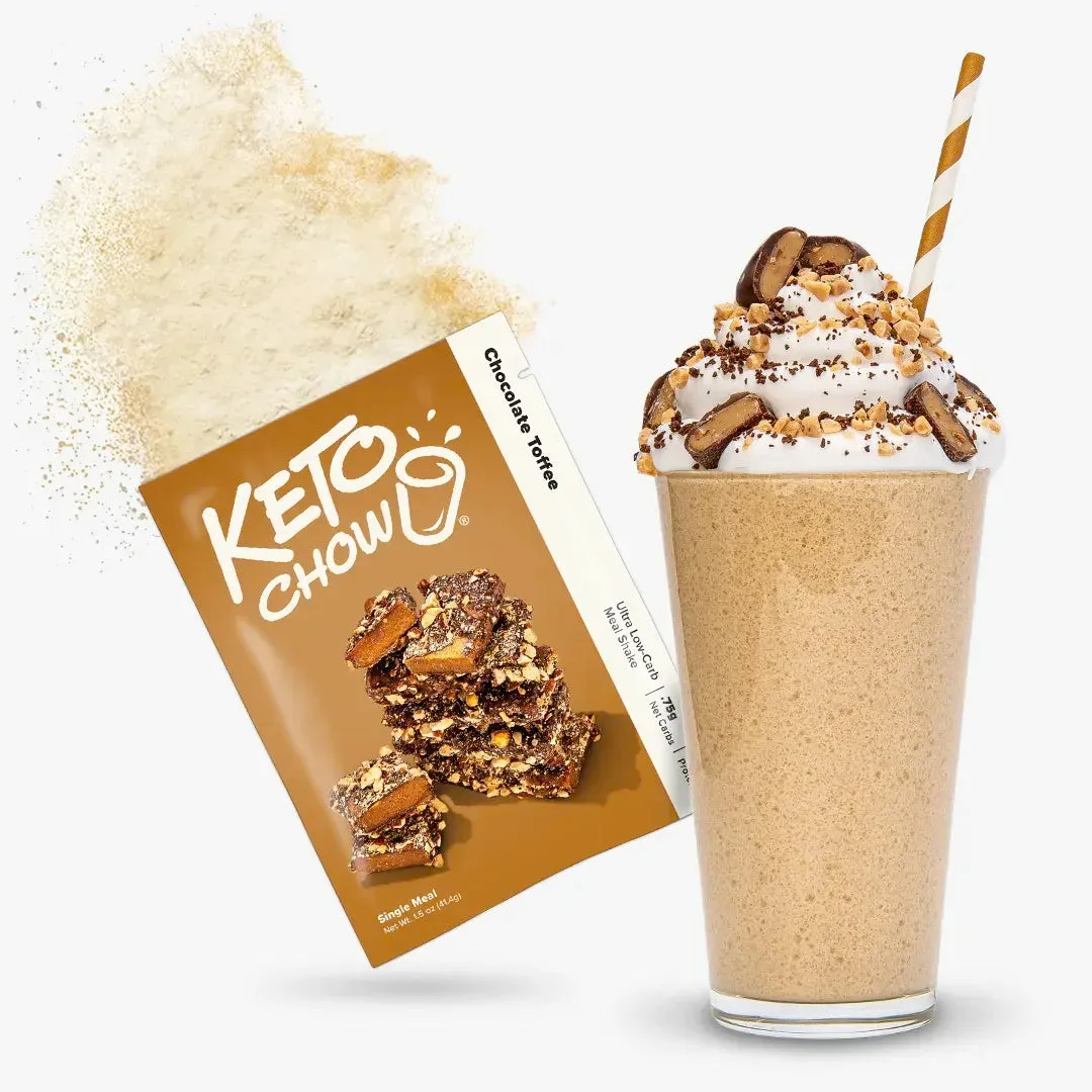 Keto Chow Chocolate Toffee