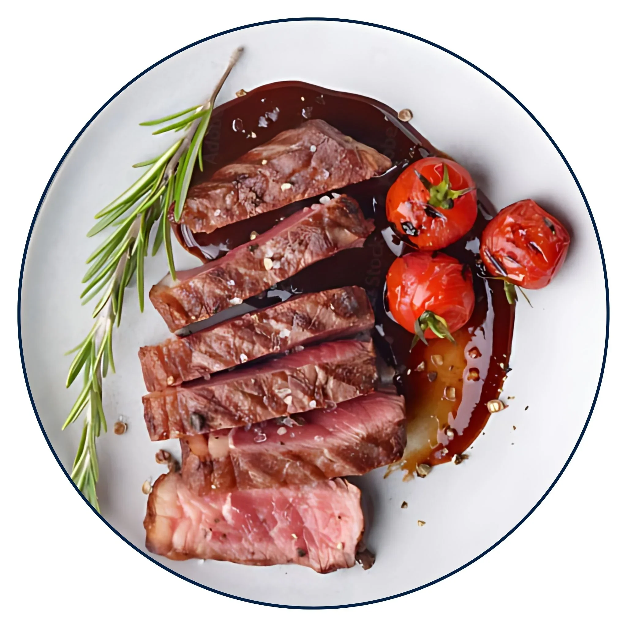 Porterhouse Steak 1kg (Frozen)